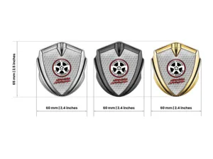 Silicone Emblem Badge Premium Universal